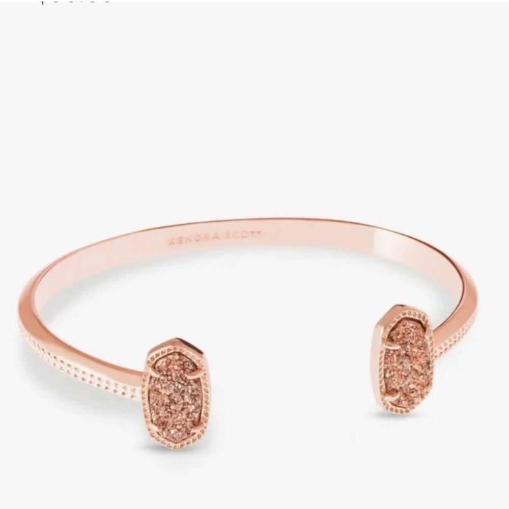 Kendra Scott Elton Rose Gold Cuff Bracelet